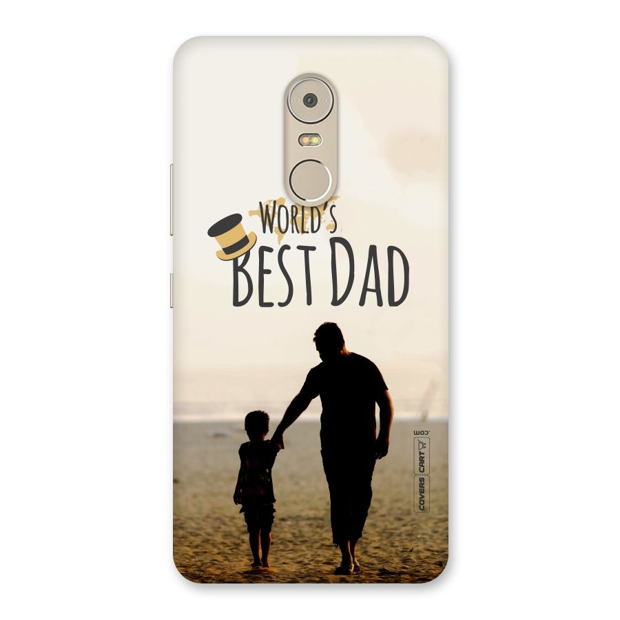 Worlds Best Dad Back Case for Lenovo K6 Note