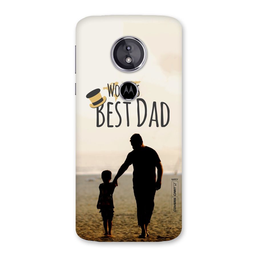 Worlds Best Dad Back Case for Moto E5