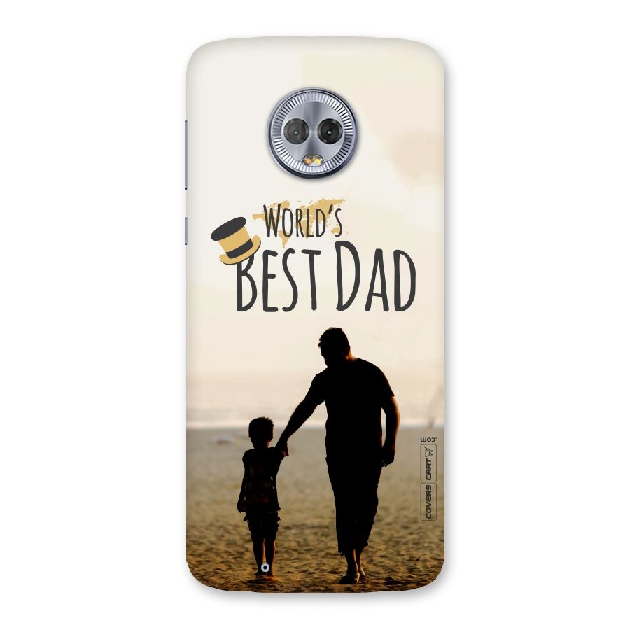 Worlds Best Dad Back Case for Moto G6