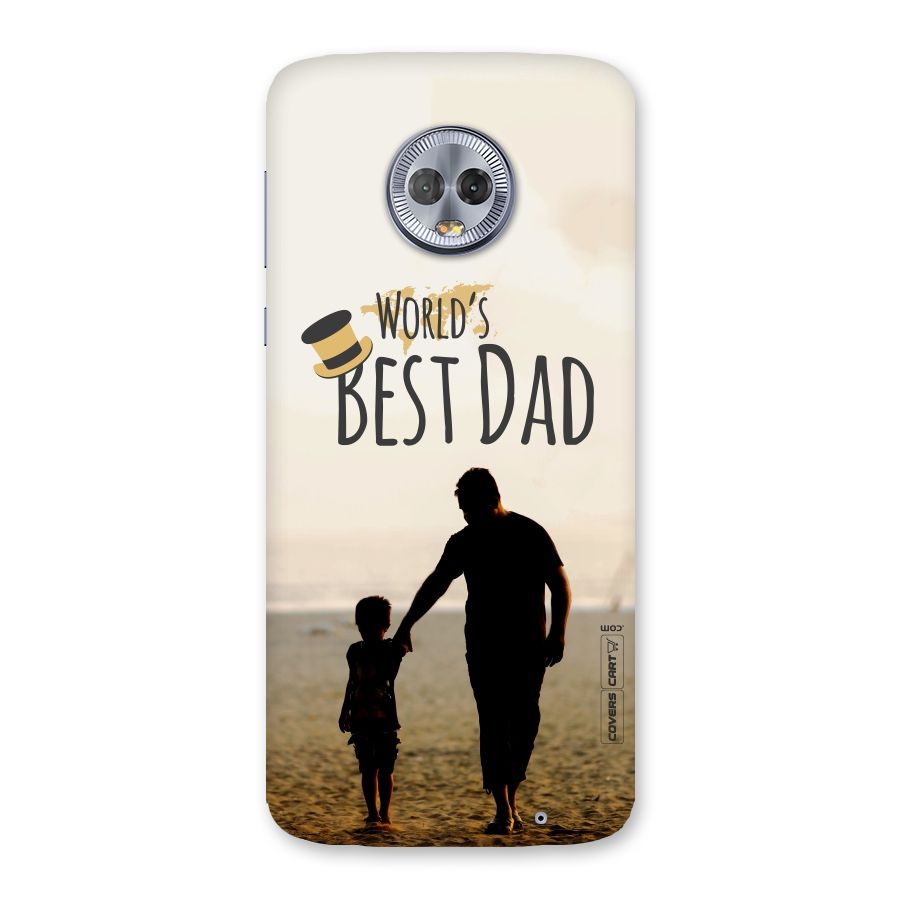 Worlds Best Dad Back Case for Moto G6 Plus