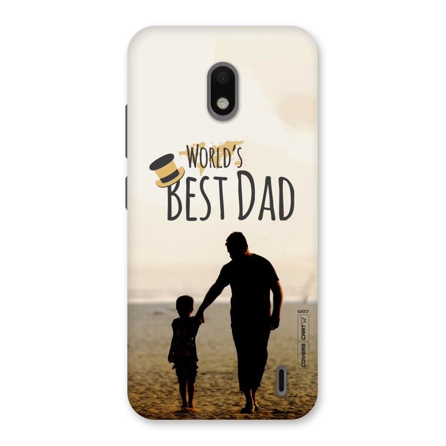 Worlds Best Dad Back Case for Nokia 2.2