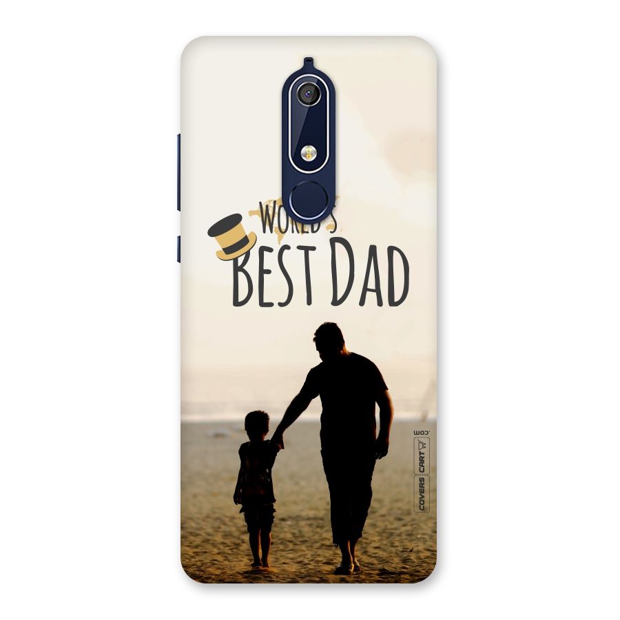 Worlds Best Dad Back Case for Nokia 5.1