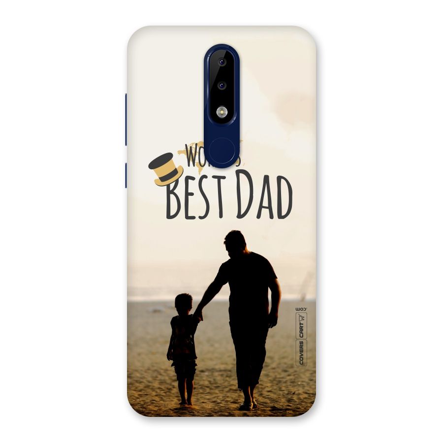 Worlds Best Dad Back Case for Nokia 5.1 Plus
