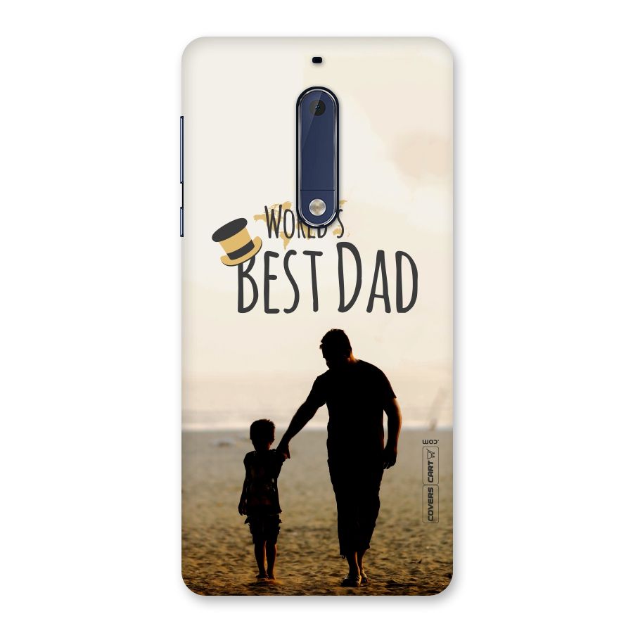 Worlds Best Dad Back Case for Nokia 5
