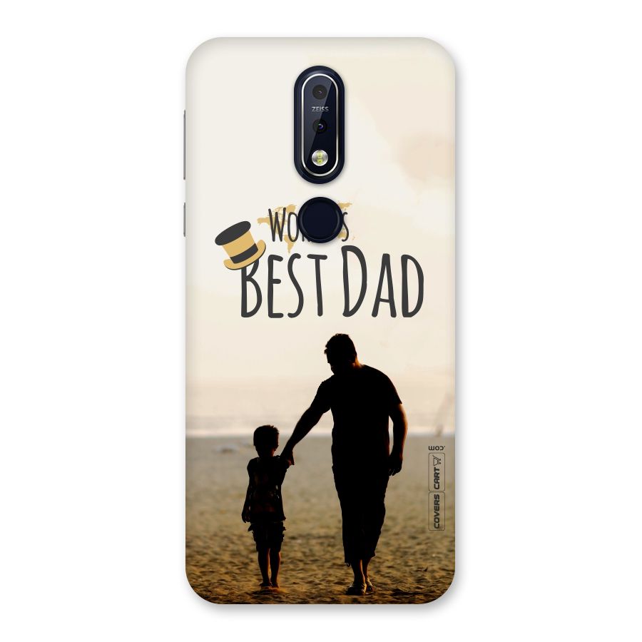 Worlds Best Dad Back Case for Nokia 7.1