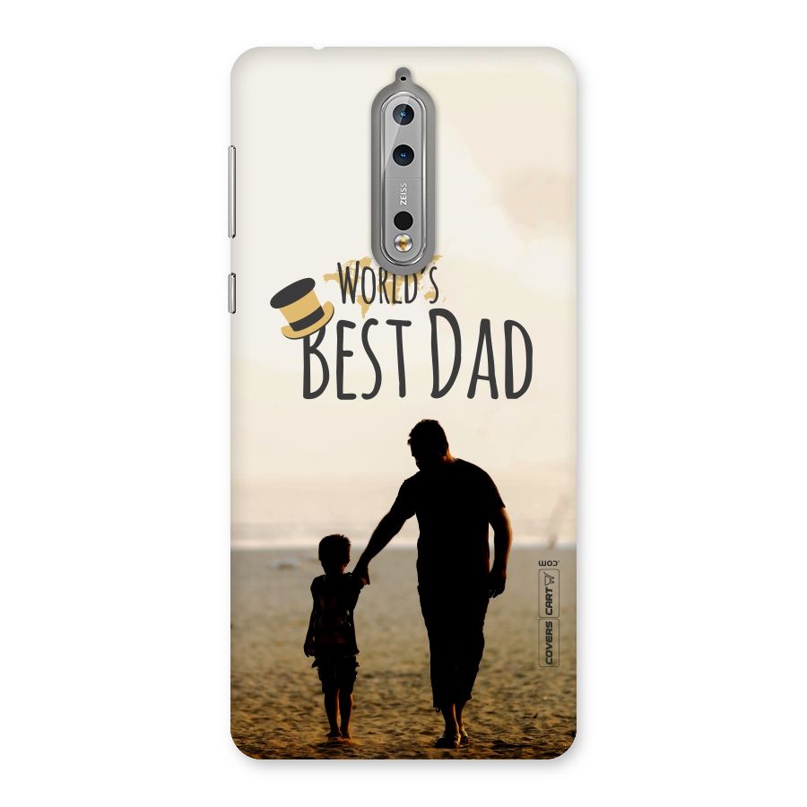 Worlds Best Dad Back Case for Nokia 8