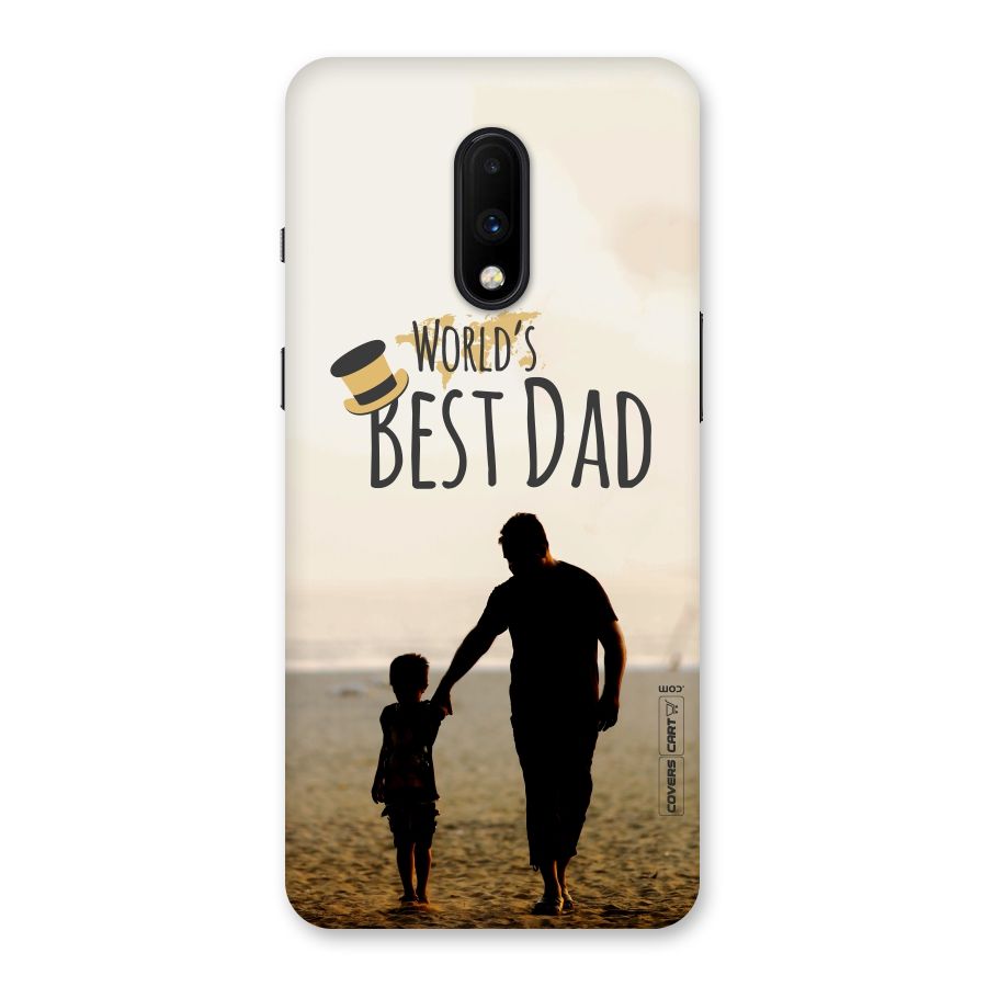 Worlds Best Dad Back Case for OnePlus 7