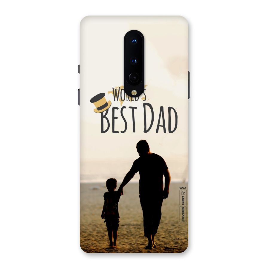Worlds Best Dad Back Case for OnePlus 8