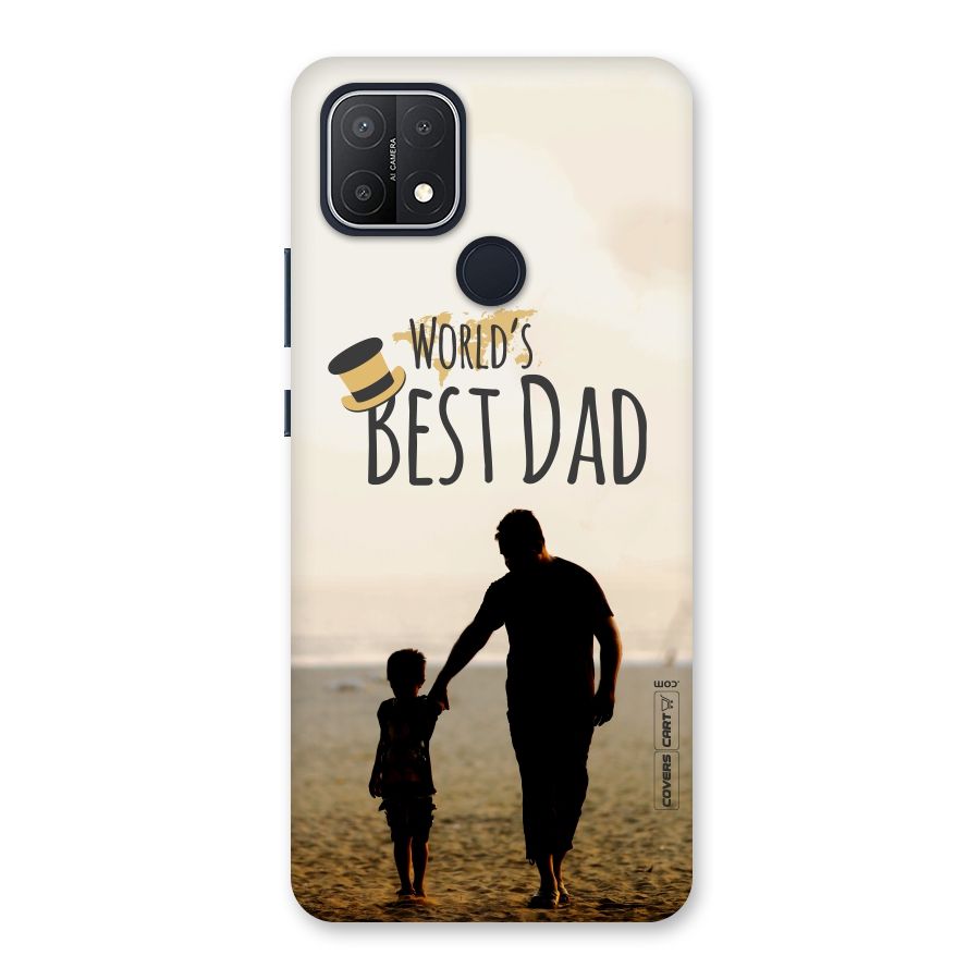 Worlds Best Dad Back Case for Oppo A15