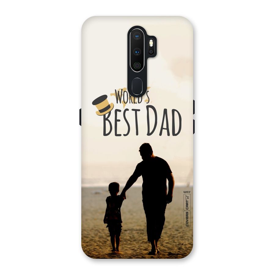 Worlds Best Dad Back Case for Oppo A5 (2020)