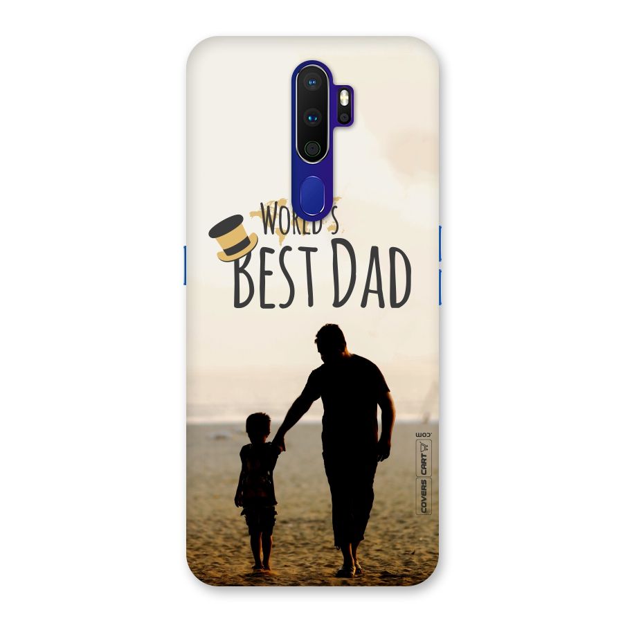 Worlds Best Dad Back Case for Oppo A9 (2020)