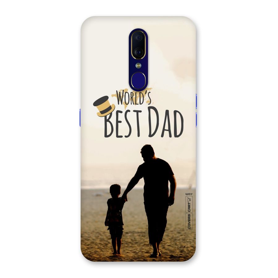Worlds Best Dad Back Case for Oppo F11