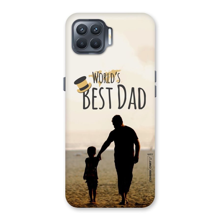 Worlds Best Dad Back Case for Oppo F17 Pro