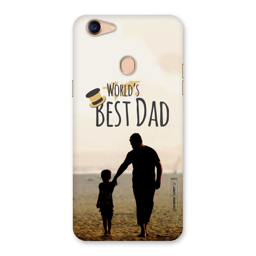 Worlds Best Dad Back Case for Oppo F5 Youth