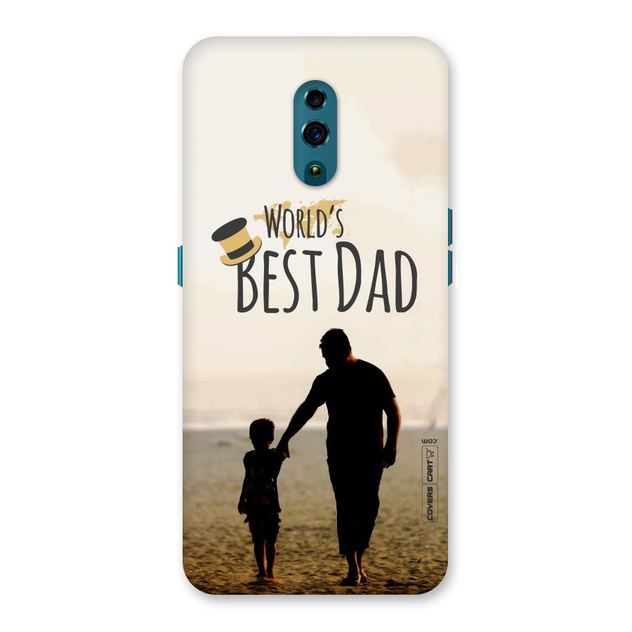 Worlds Best Dad Back Case for Oppo Reno
