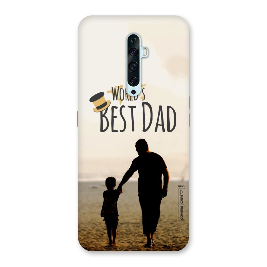 Worlds Best Dad Back Case for Oppo Reno2 Z