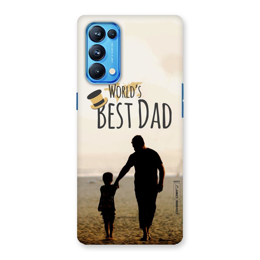 Worlds Best Dad Back Case for Oppo Reno5 Pro 5G
