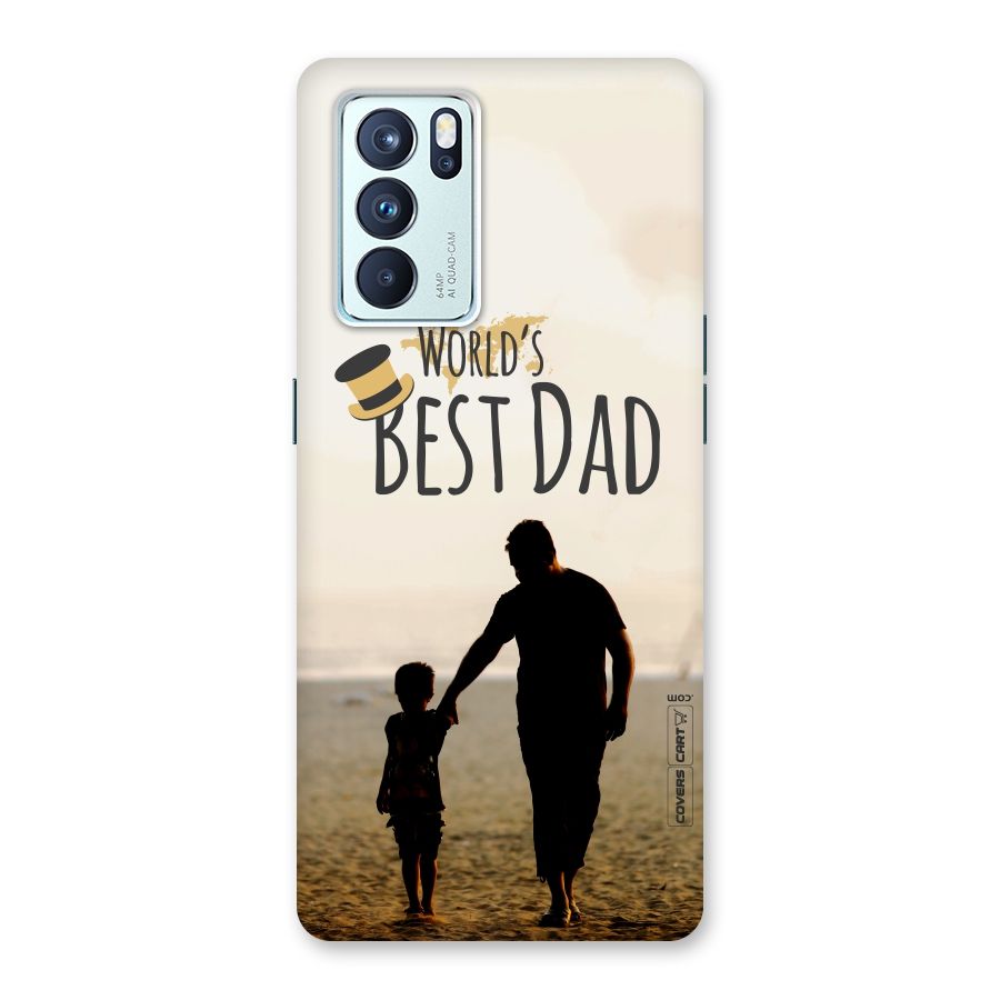 Worlds Best Dad Back Case for Oppo Reno6 Pro 5G
