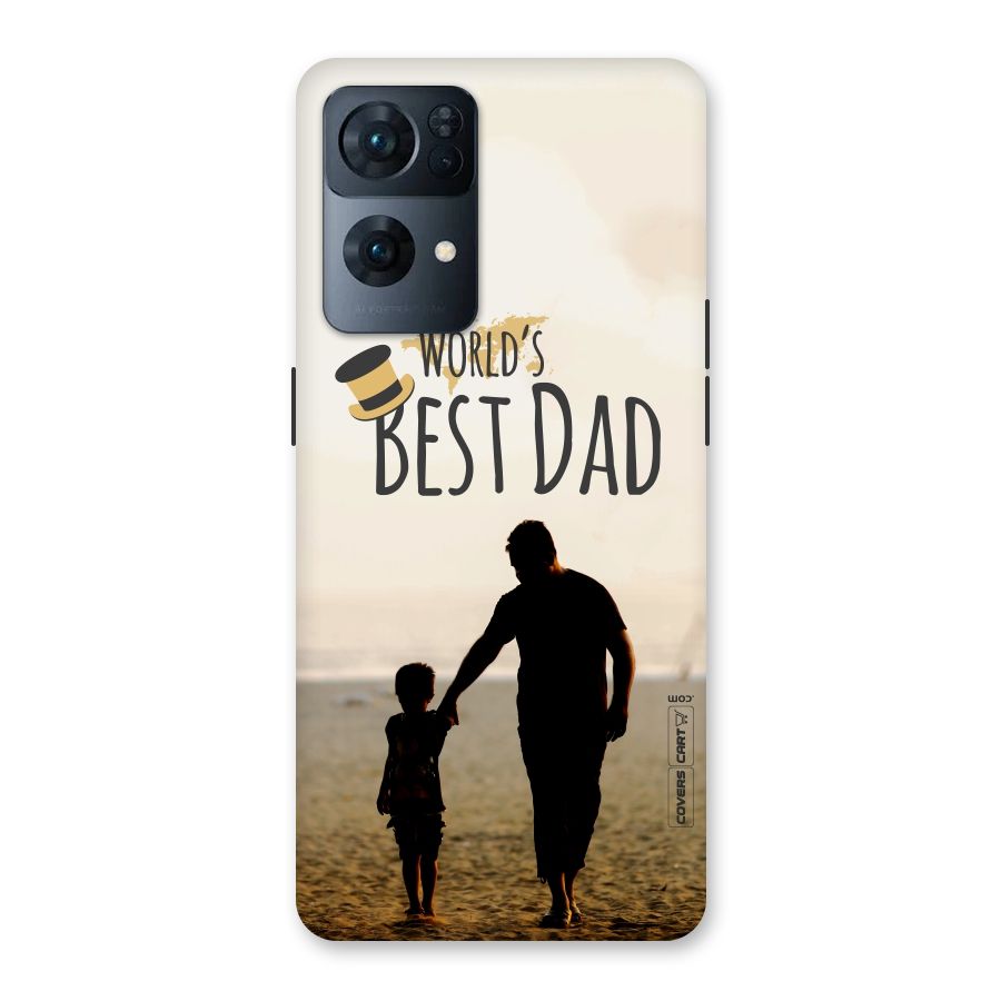 Worlds Best Dad Back Case for Oppo Reno7 Pro 5G