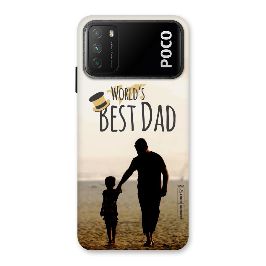 Worlds Best Dad Back Case for Poco M3
