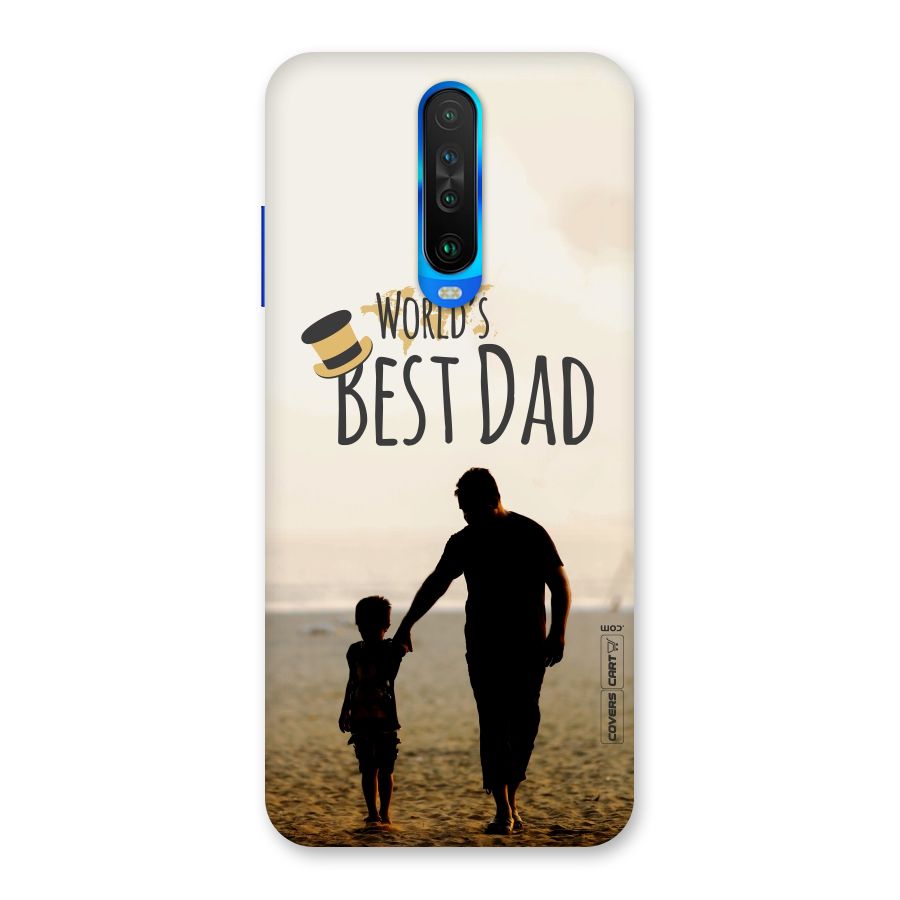 Worlds Best Dad Back Case for Poco X2