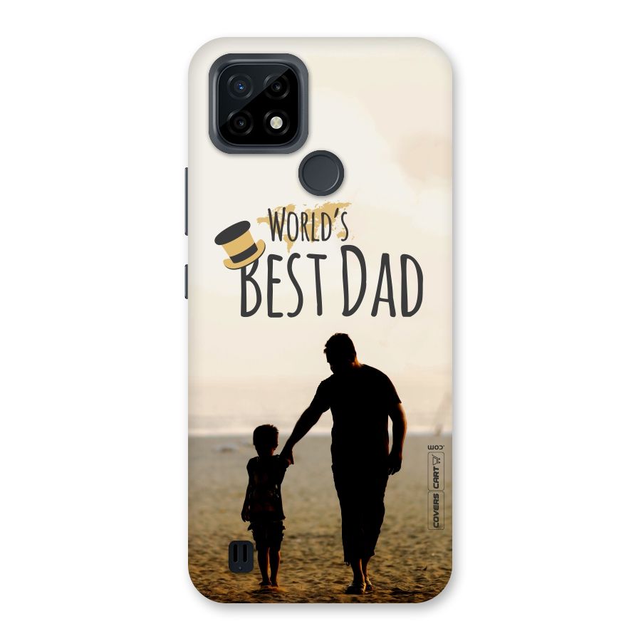 Worlds Best Dad Back Case for Realme C21