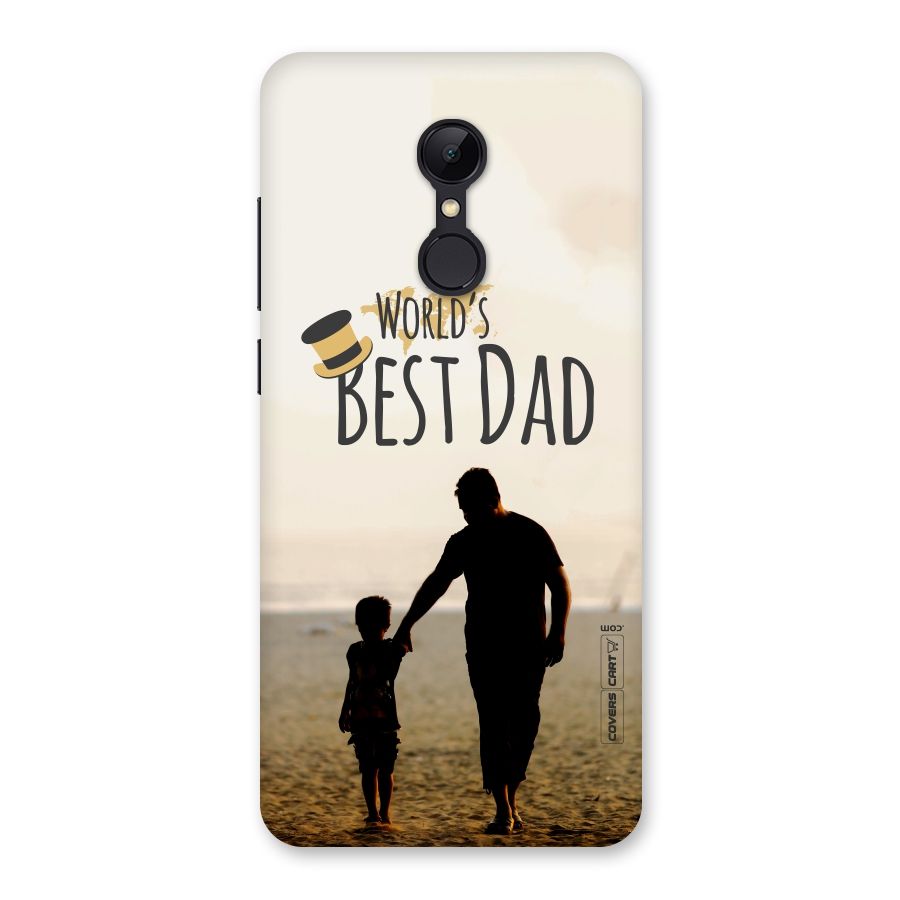 Worlds Best Dad Back Case for Redmi 5