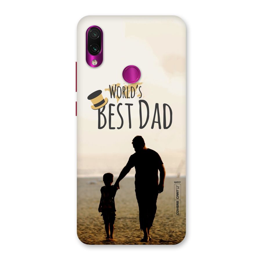 Worlds Best Dad Back Case for Redmi Note 7 Pro