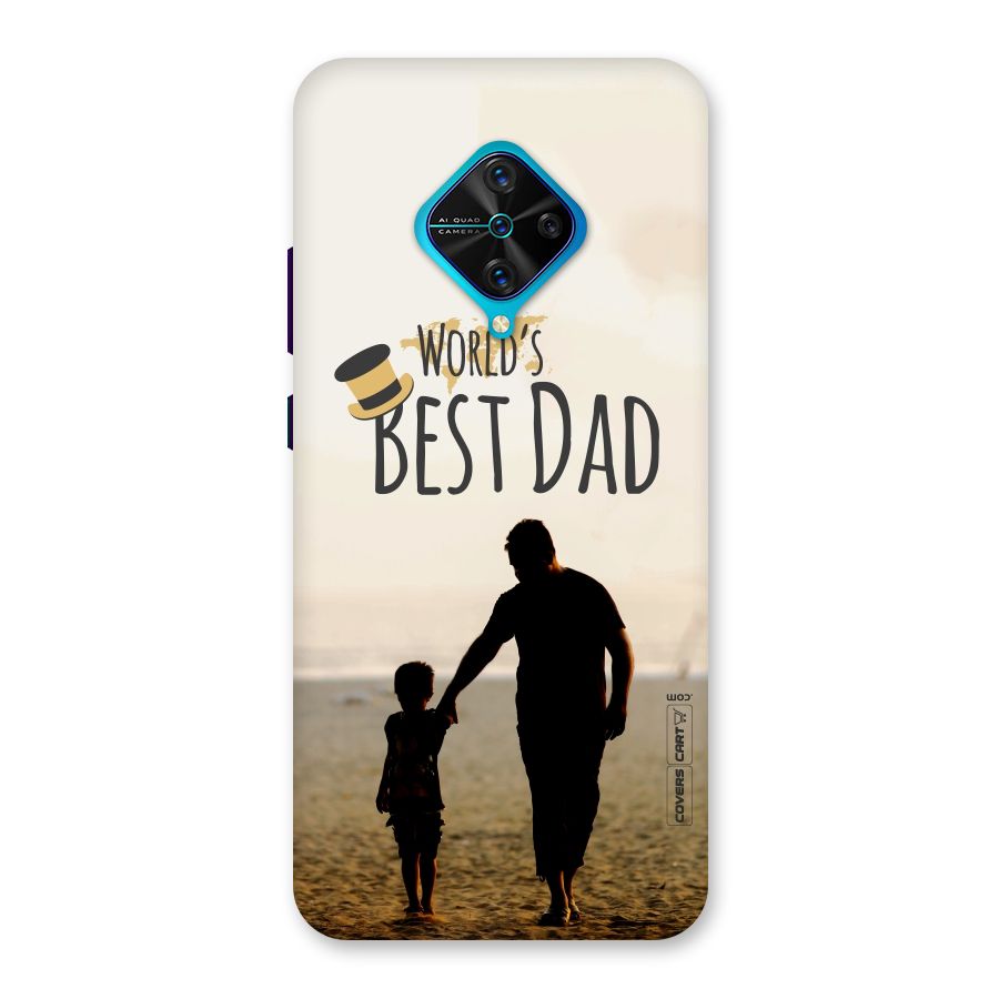 Worlds Best Dad Back Case for Vivo S1 Pro