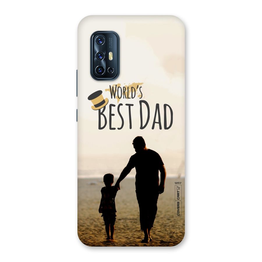Worlds Best Dad Back Case for Vivo V17