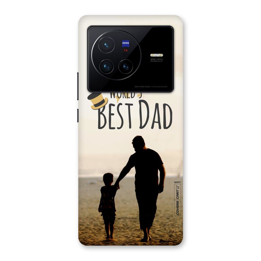 Worlds Best Dad Back Case for Vivo X80