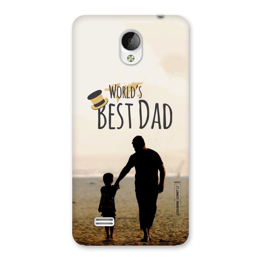 Worlds Best Dad Back Case for Vivo Y21