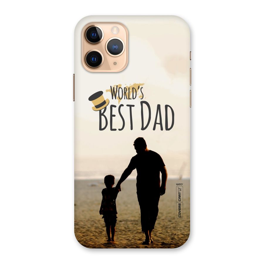 Worlds Best Dad Back Case for iPhone 11 Pro