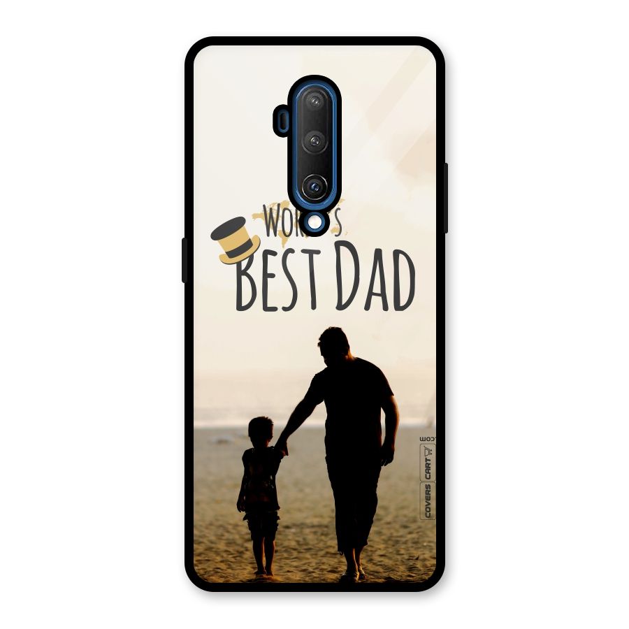 Worlds Best Dad Glass Back Case for OnePlus 7T Pro