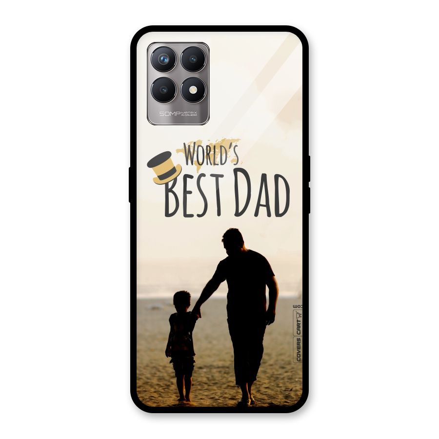 Worlds Best Dad Glass Back Case for Realme Narzo 50