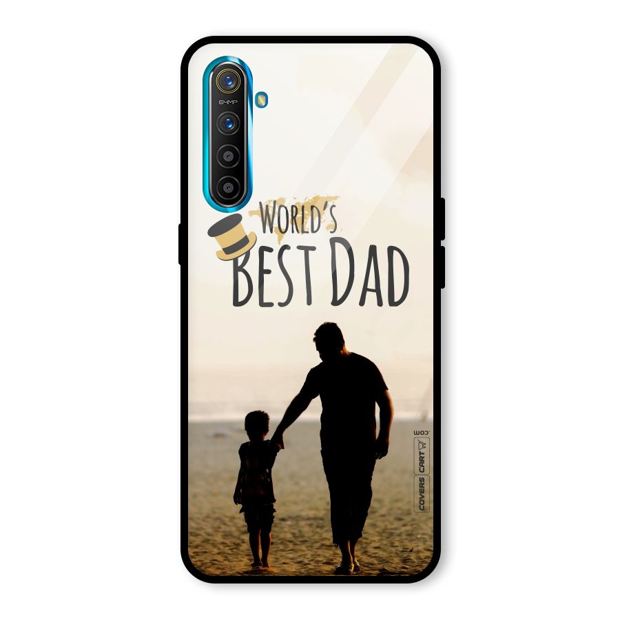 Worlds Best Dad Glass Back Case for Realme XT