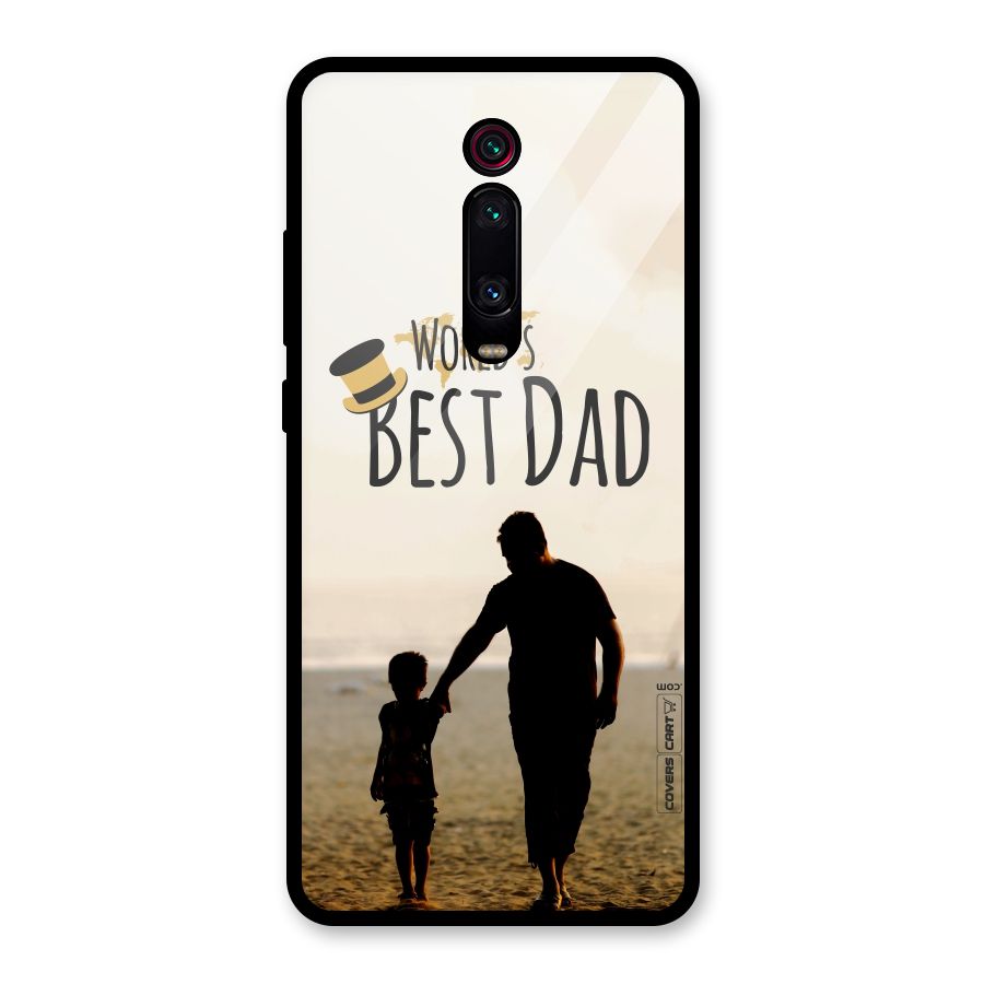 Worlds Best Dad Glass Back Case for Redmi K20