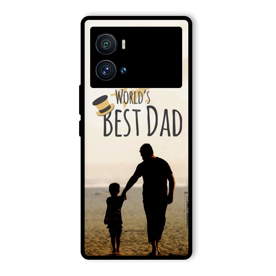 Worlds Best Dad Glass Back Case for Vivo iQOO 9 Pro