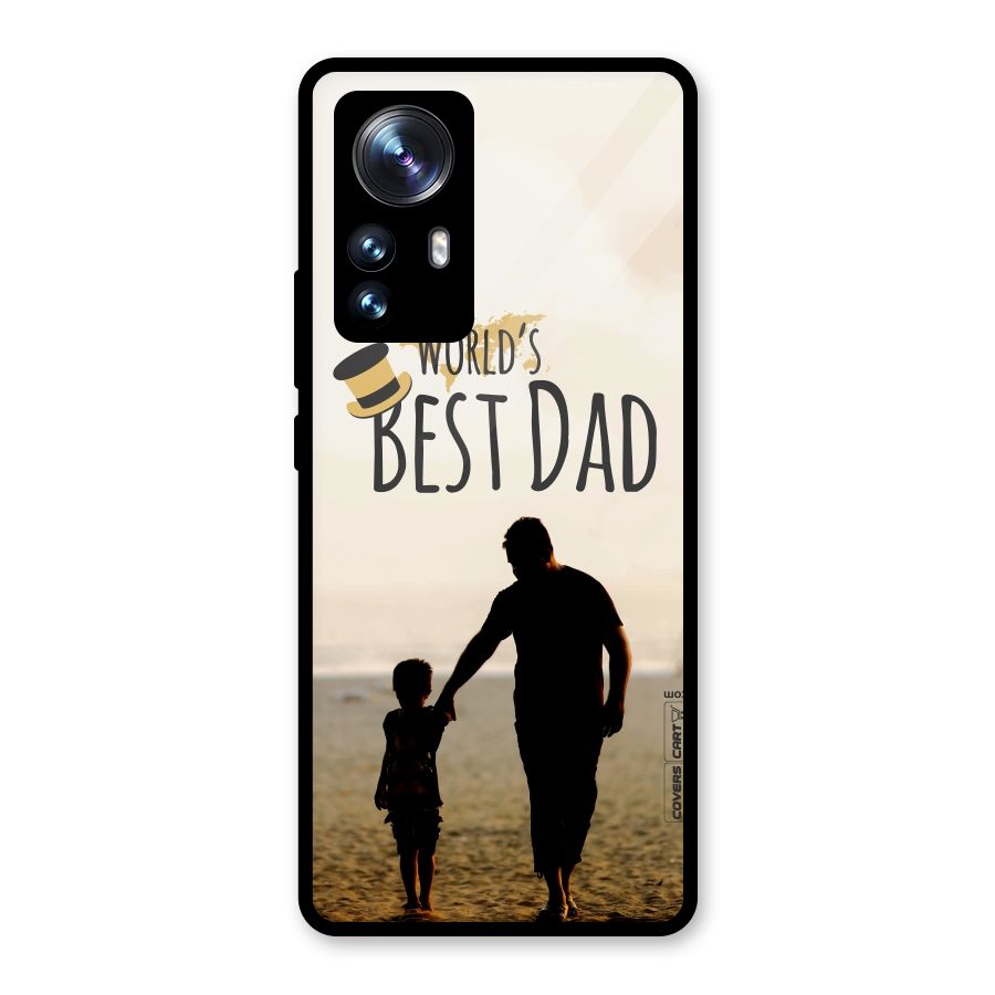 Worlds Best Dad Glass Back Case for Xiaomi 12 Pro