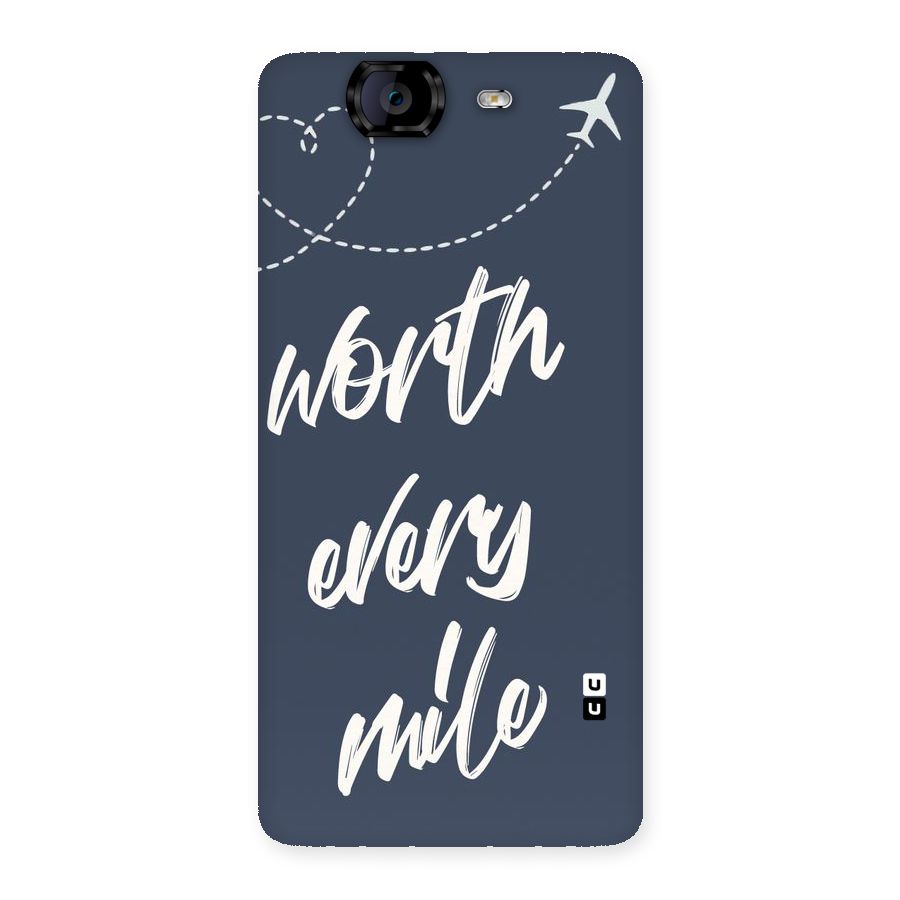 Worth Every Mile Back Case for Canvas Knight A350