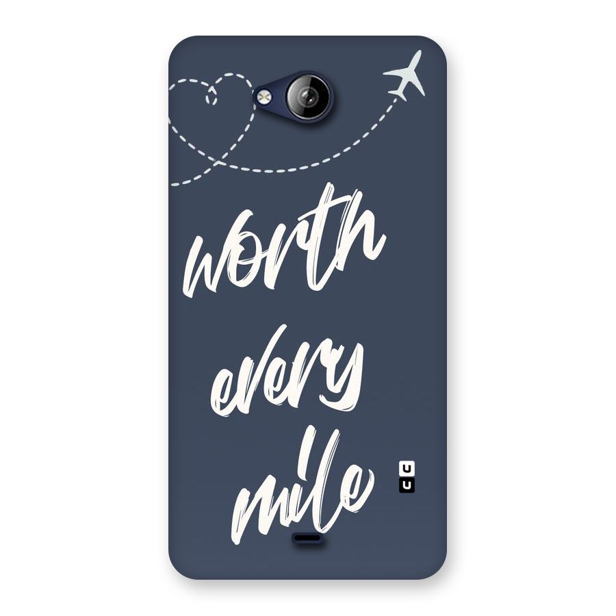 Worth Every Mile Back Case for Canvas Play Q355