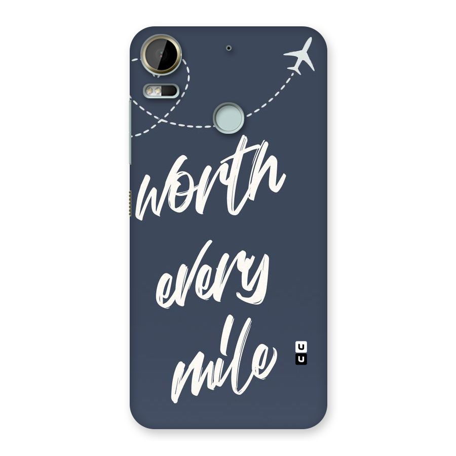 Worth Every Mile Back Case for Desire 10 Pro