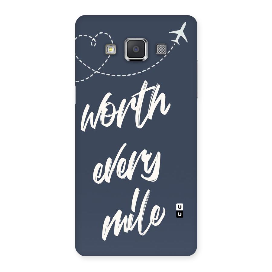 Worth Every Mile Back Case for Galaxy Grand Max