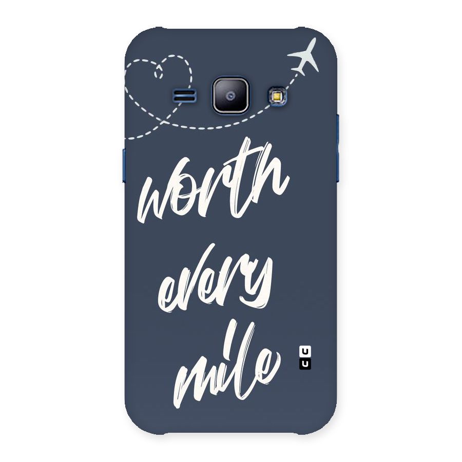 Worth Every Mile Back Case for Galaxy J1