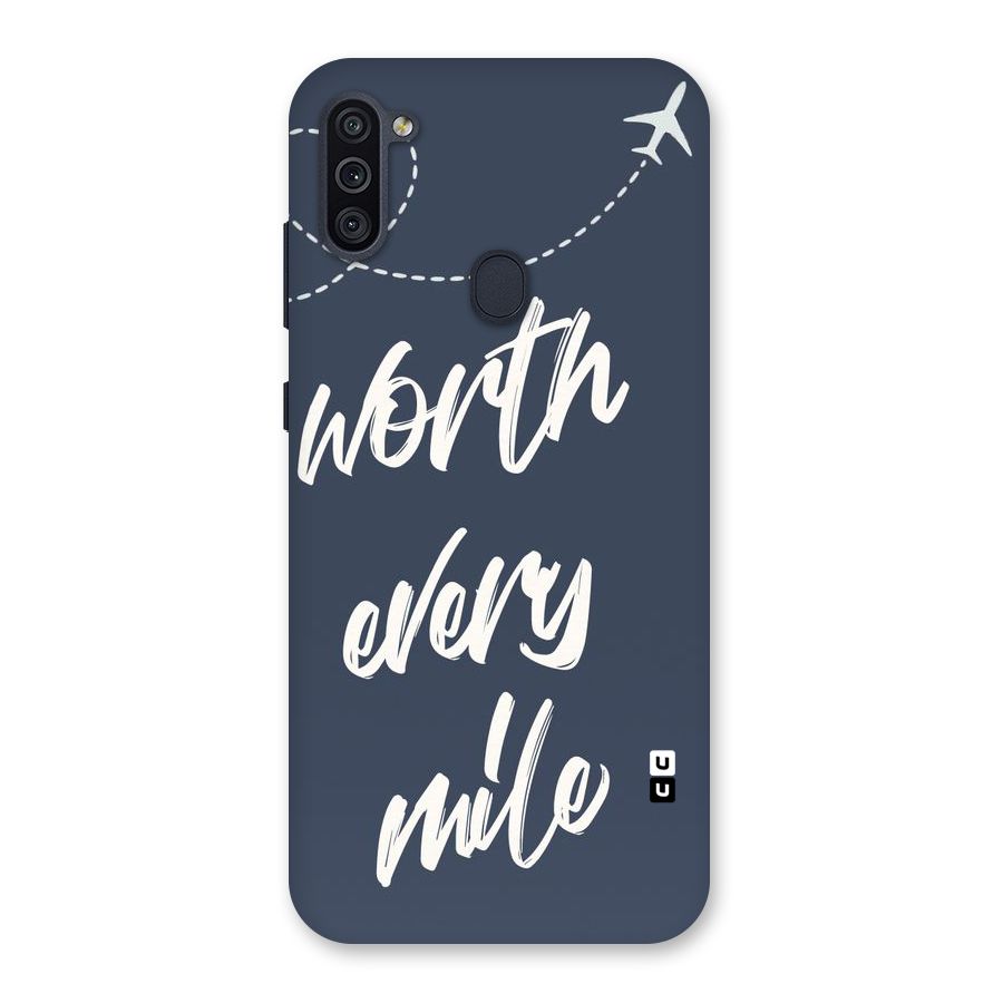 Worth Every Mile Back Case for Galaxy M11