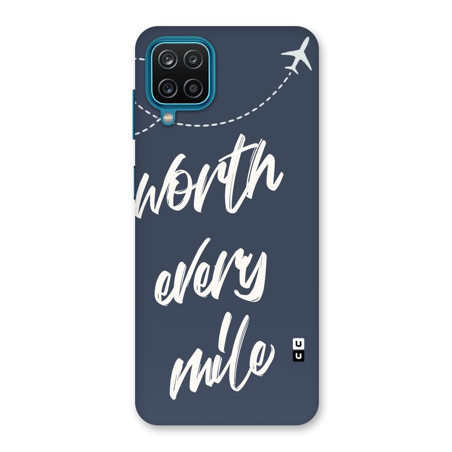 Worth Every Mile Back Case for Galaxy M12