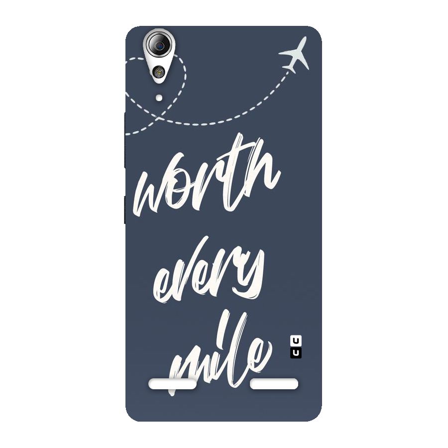 Worth Every Mile Back Case for Lenovo A6000