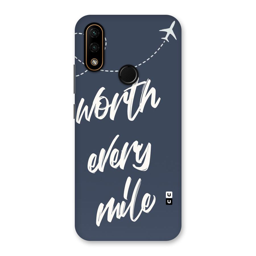 Worth Every Mile Back Case for Lenovo A6 Note