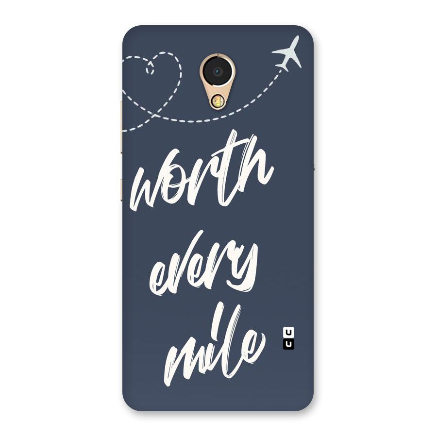 Worth Every Mile Back Case for Lenovo P2