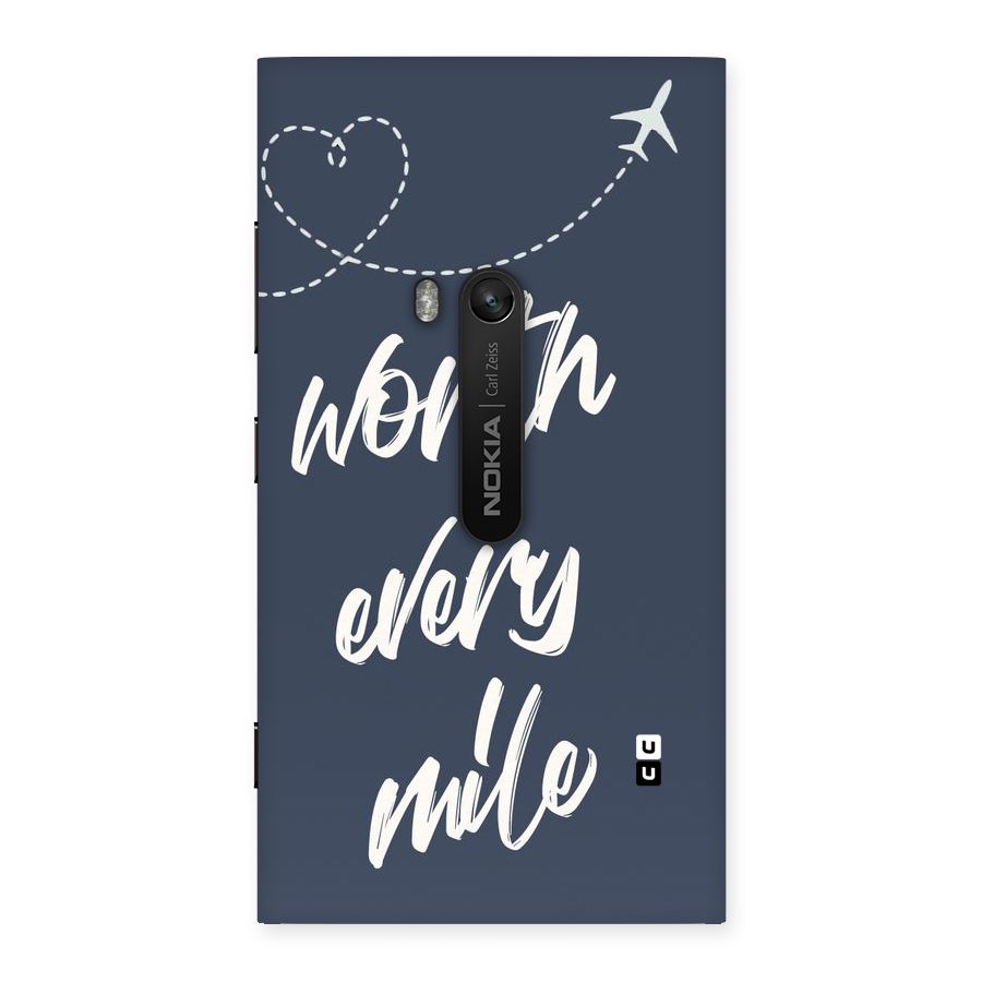 Worth Every Mile Back Case for Lumia 920